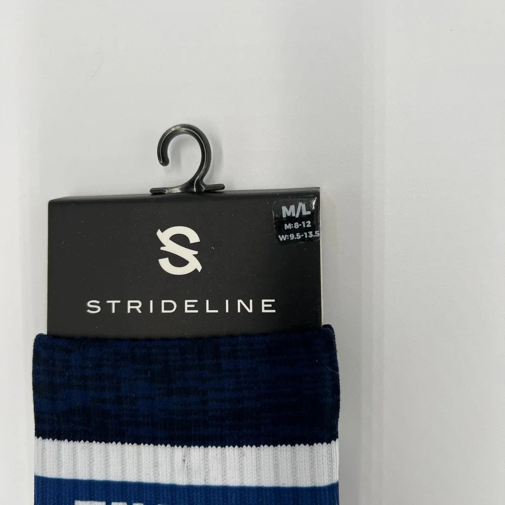 Strideline Jonathan Taylor Indianapolis Colts Premium Crew‎ Sherzy Socks M/L NEW